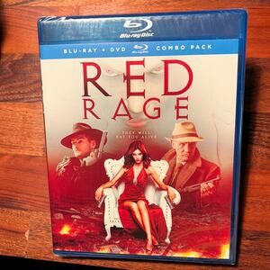 Red Rage Movie Blu‎ Ray DVD Sealed